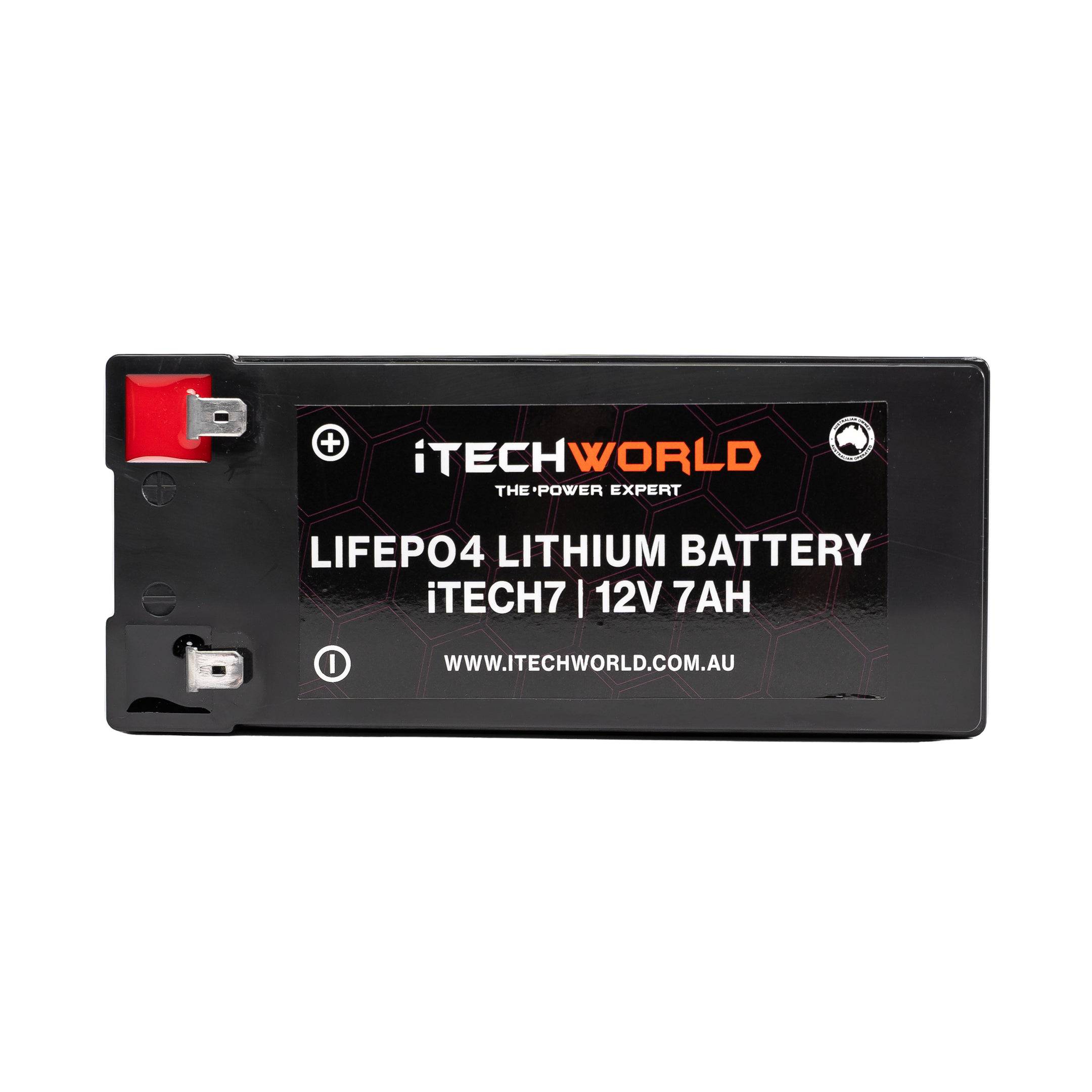 Lithium battery alarm system