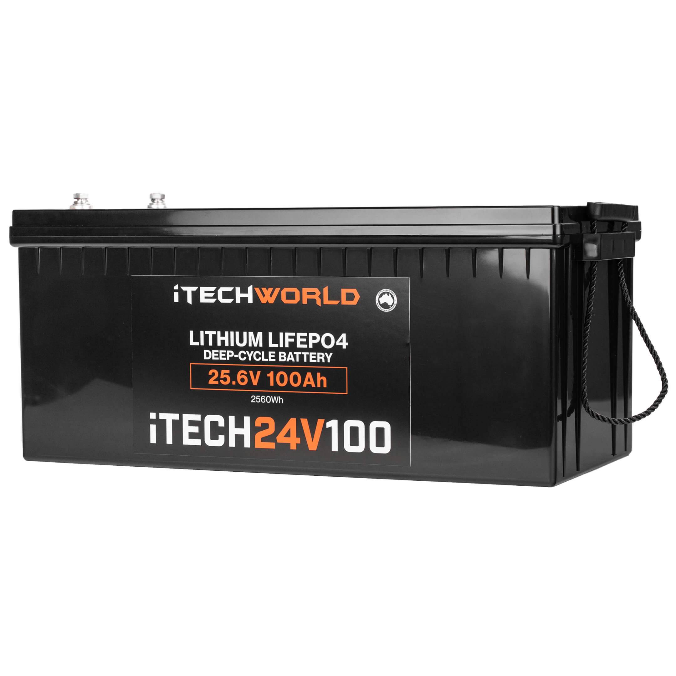 iTECH24V100 24V 100Ah Lithium Battery - iTechworld